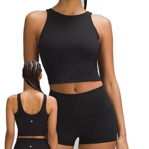 lululemon Align High-neck Tank Top Light Support Black 2